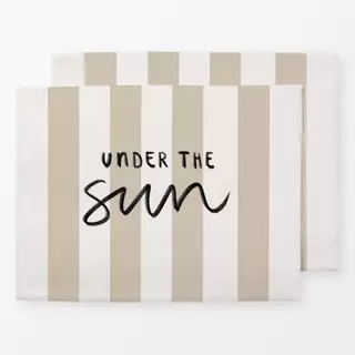 Tischset Under The Sun beige