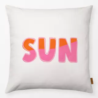 Kissen Sun orange pink