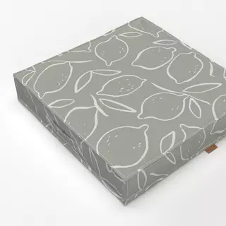 Bodenkissen Lemon Pattern