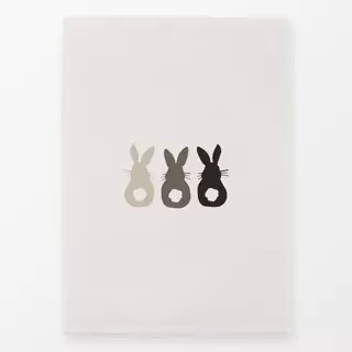 Geschirrtücher Bunny Trio beige