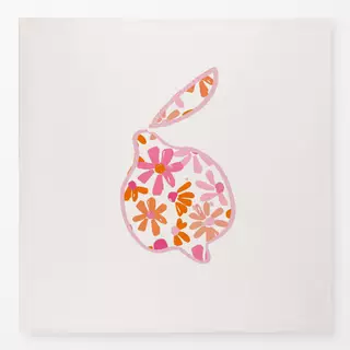 Tischdecke Zitrone Blumen rosa
