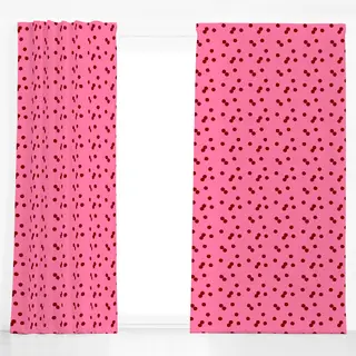 Dekovorhang pink