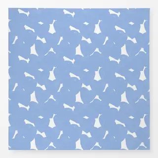 Tischdecke blau