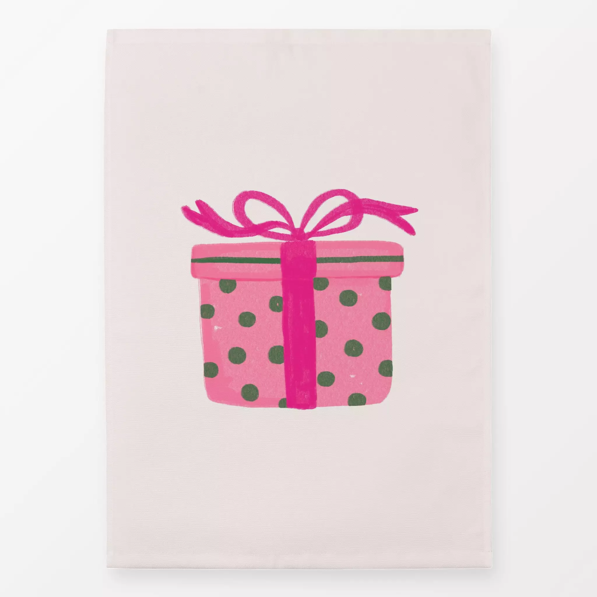 Geschirrtücher Geschenk pink - Weihnachten - von „Kruth Design"; Zeichnung, Geschenk, weihnachtlich, Weihnachtsdeko, kruthde...