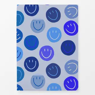 Geschirrtücher Smile Allover rosa Smile Allover blau