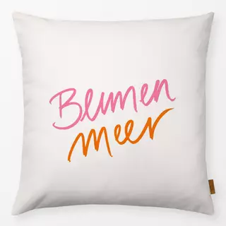 Kissen Blumenmeer pink