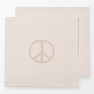 Servietten Peace Sketch