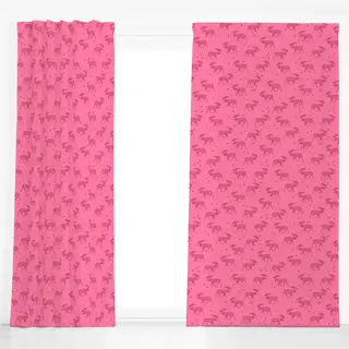 Dekovorhang pink
