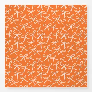 Tischdecke orange