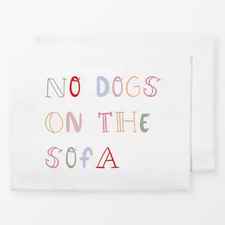 Tischset Dog Quote