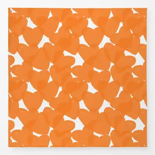Tischdecke orange