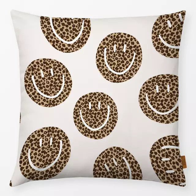 Kissen Smile Allover leo von Kruth Design