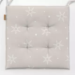 Sitzkissen SNOWFLAKE PATTERN 02