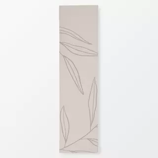Tischläufer Beige Leaf