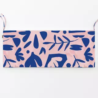 Bankauflage Abstract Blue Pattern
