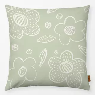 Kissen HAPPY GREEN FLOWER