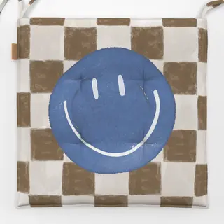 Sitzkissen blau