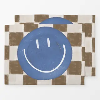 Tischset blau