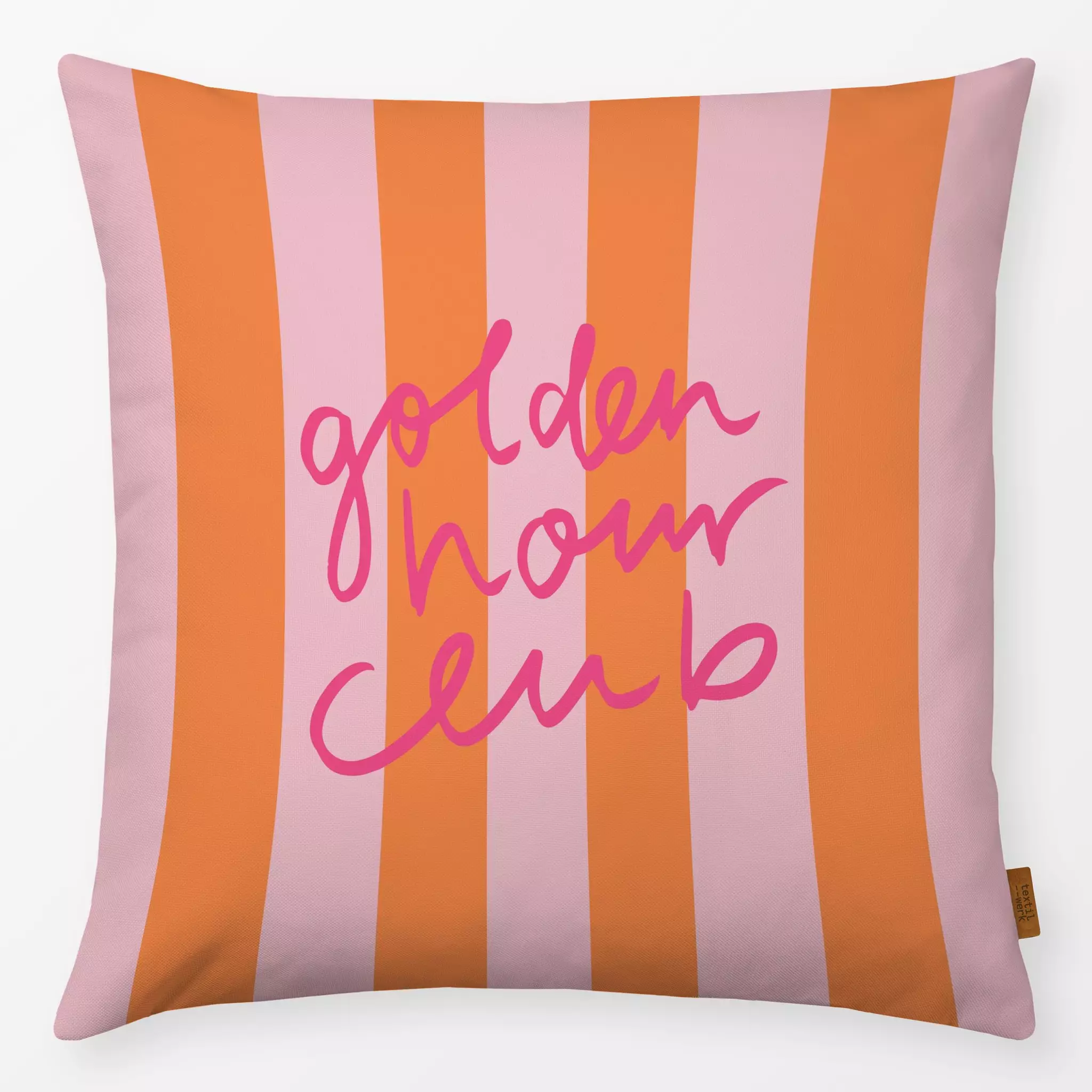 Kissen Kissen Golden Hour Club pink