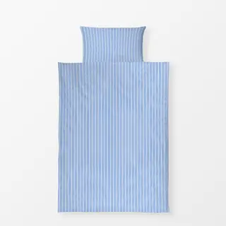 Bettwäsche Bistro Stripes double blue