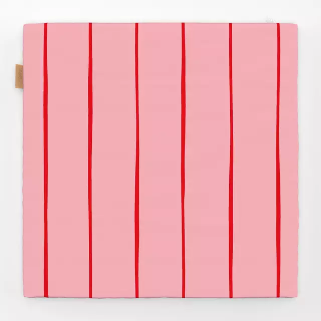 Sitzkissen Pink Stripes von Kruth Design