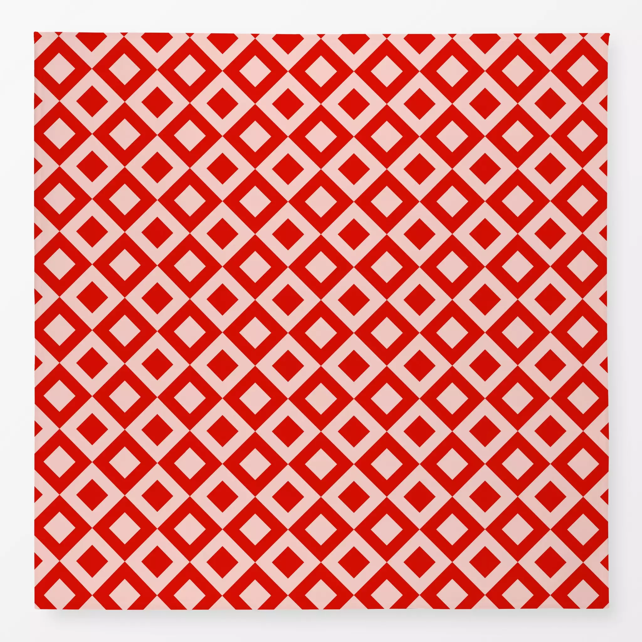 Tischdecke Christmas Ornaments red - Weihnachten, Symbole & Muster - von „Lisa Jasmin Bauer"; abstrakt, Geometrisch, Weihnac...