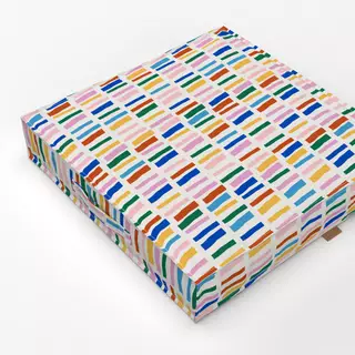 Bodenkissen Rainbow Stripes