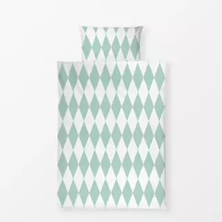 Bettwäsche Diamond Pattern mint