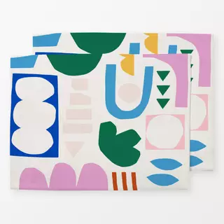 Tischset Joyful Mix Of Shapes