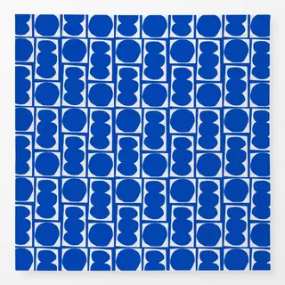 Tischdecke Happy Blue Scrabs