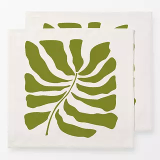 Servietten Funky leaf