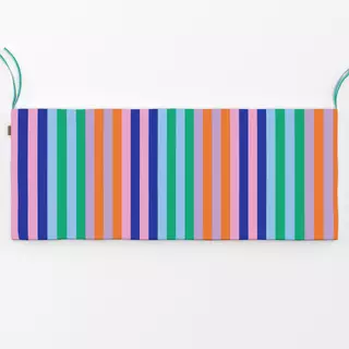 Bankauflage Colorblocking Streifenmix
