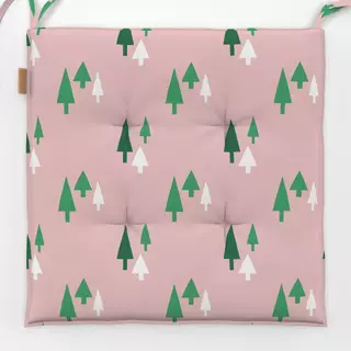 Sitzkissen Winter Wonderland Pink
