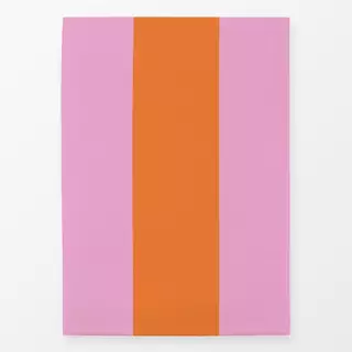 Geschirrtücher Große Streifen rosa&orange