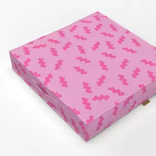 Bodenkissen Pinke Formen