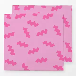 Servietten Pinke Formen