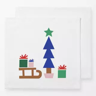 Servietten Santa's Gifts
