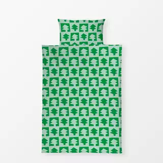 Bettwäsche Christmas Tree Checkerboard