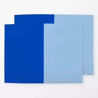 Tischset Colorblocking Blau