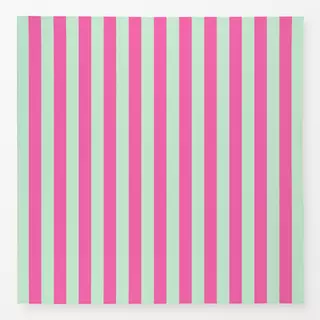 Tischdecke Streifen Pink & Mint
