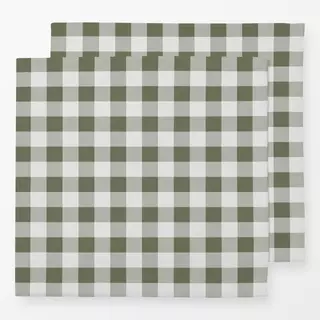 Servietten Small green Gingham