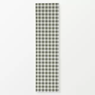 Tischläufer Small green Gingham