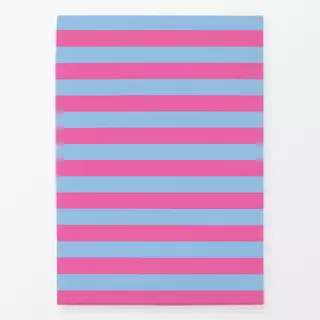 Geschirrtücher Horizontale Streifen blau&pink