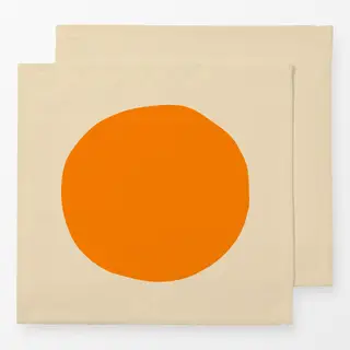 Servietten FORMA Circle orange
