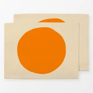 Tischset FORMA Circle orange