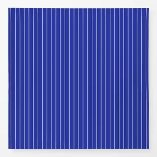 Tischdecke Kleine Streifen blau