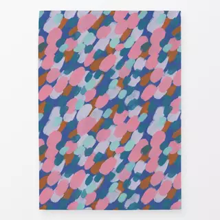Geschirrtücher couleur rose bleu
