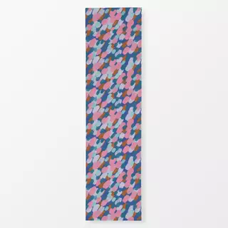 Tischläufer couleur rose bleu