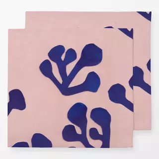 Servietten Seaweed Blue and Blush