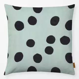 Kissen Dots black bold